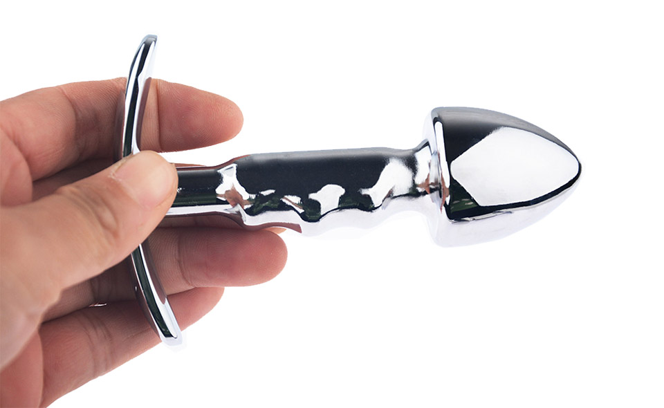 Electro Shock Stimulation Anal Plug Wearable Metal Sex Toy For Women Men And Couples - 3