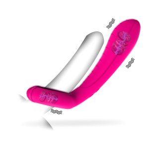 Double Penetration Anal Vibrator Dildo Nipples Vagina Clitoris Stimulate Penis Erection Ring Sex Toy For Men Women Adult Couples
