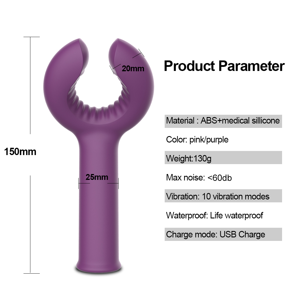 Dual Stimulation Vibrating Dildo Penis Ring For Couples Clitoral Nipple Anal Pleasure Toy For Adults - 11