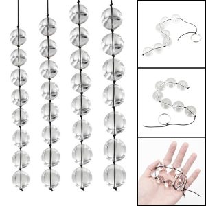 Glass Anal Beads Butt Plug Big Crystal Vaginal Balls Prostate Massager Gay Sex Toys For Men Woman Stuff Products Sexshop - 2