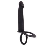 Multispeed Anal Vibrator Double Penetration Dildo Silicone Prostate Massage Butt Plug Cock Ring Sex Toys For Women Men - 6