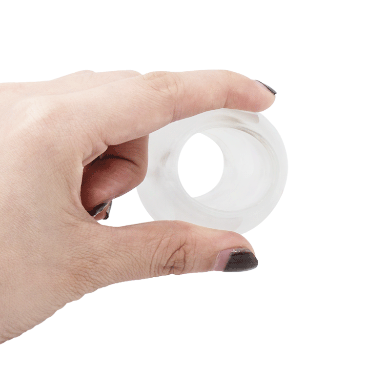Quality Transparent Anal Plug Prostate Massager Vaginal Stimulator For Adult Games Enema Health Care - 13