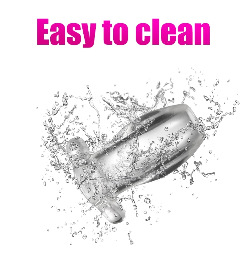 Quality Transparent Anal Plug Prostate Massager Vaginal Stimulator For Adult Games Enema Health Care - 12