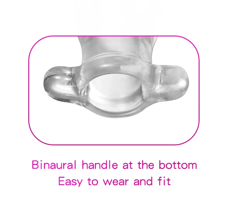 Quality Transparent Anal Plug Prostate Massager Vaginal Stimulator For Adult Games Enema Health Care - 8