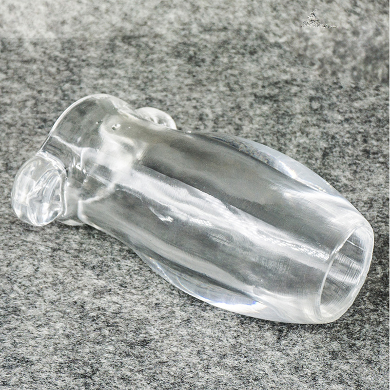 Quality Transparent Anal Plug Prostate Massager Vaginal Stimulator For Adult Games Enema Health Care - 1