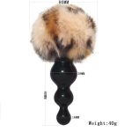 Tail Butt Plug Anal Toy Smooth Touch Stainless Steel Buttplug Sex Toys For Woman Men Gay Products - 2