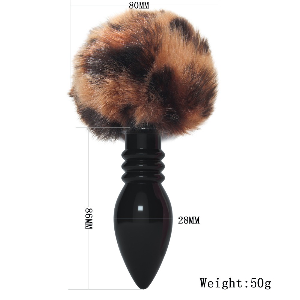 Stainless Steel Smooth Touch Tail Butt Plug Anal Pleasure Toy For Men Women Gay - 3