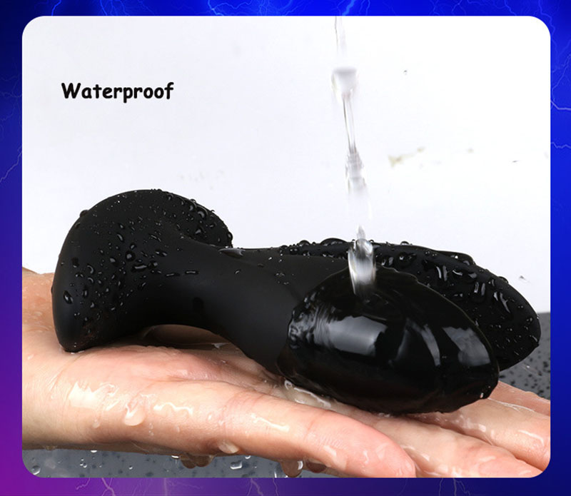 Inflatable Vibrating Anal Dildo Unisex Adult Sex Toy Masturbator Butt Plug Strapon For Men And Women - 14