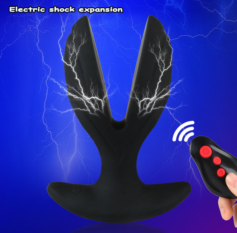 Inflatable Vibrating Anal Dildo Unisex Adult Sex Toy Masturbator Butt Plug Strapon For Men And Women - 1