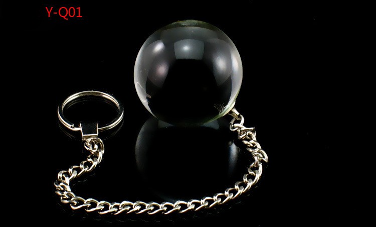 Large Glass Anal Beads Long Chain Butt Plug Vagina Ball Beads Adult Sex Toys For Women - 2