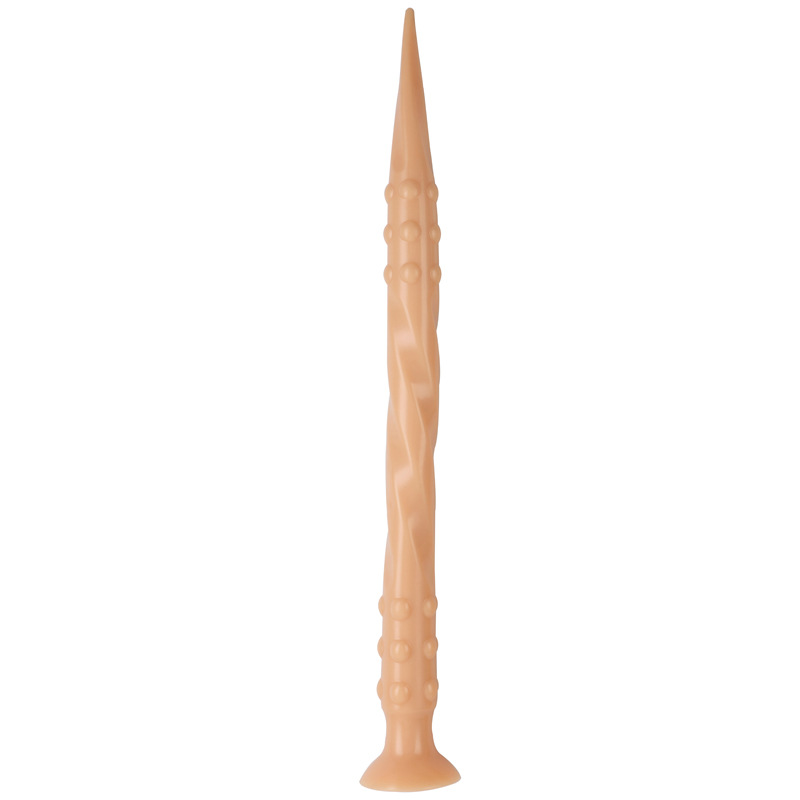 Ultrarealistic 65cm Long Silicone Dildo With Suction Cup Threaded Particles For Male Female Solo Play Analplug Adult Toys - 25