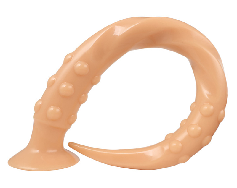 Ultrarealistic 65cm Long Silicone Dildo With Suction Cup Threaded Particles For Male Female Solo Play Analplug Adult Toys - 7