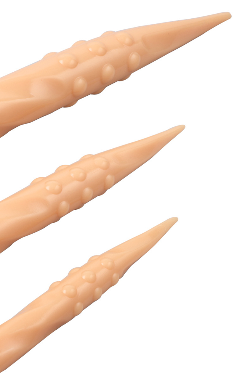 Ultrarealistic 65cm Long Silicone Dildo With Suction Cup Threaded Particles For Male Female Solo Play Analplug Adult Toys - 5