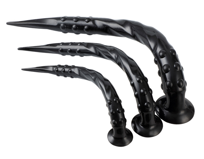 Ultrarealistic 65cm Long Silicone Dildo With Suction Cup Threaded Particles For Male Female Solo Play Analplug Adult Toys - 4