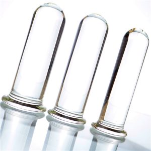 Huge Glass Dildo Adult Sex Toys For Women Lesbian Solid Smooth Pyrex Big Thrusting Vagina Anal Plug Fake Dick Penis Dildos - 2