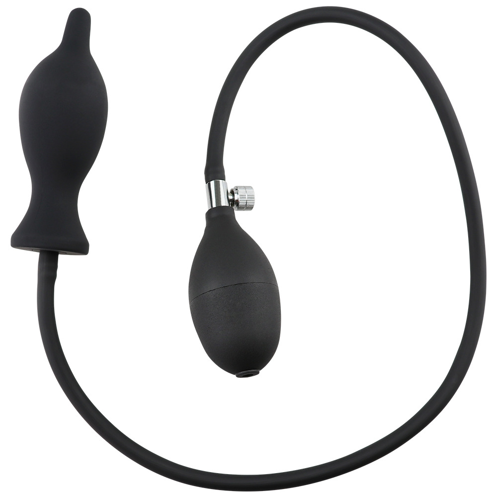 Expandable 3style Inflatable Anal Massager Butt Plug Pump Nonvibrating Suitable For Men Women Gay Adult Sex Toy - 7