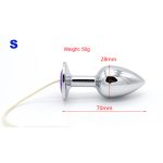 Electro Shock Butt Plug Metal Anal Beads Prostate Electrical Stimulation G Spot Medical Themed Therapy Massager Adult Sm Sex Toy - 6
