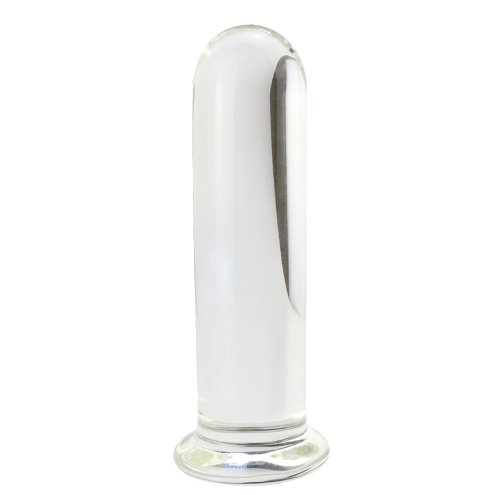 Large Realistic Crystal Glass Dildo Gspot And Anal Pleasure Tool Adult Sex Toy For Women - 5