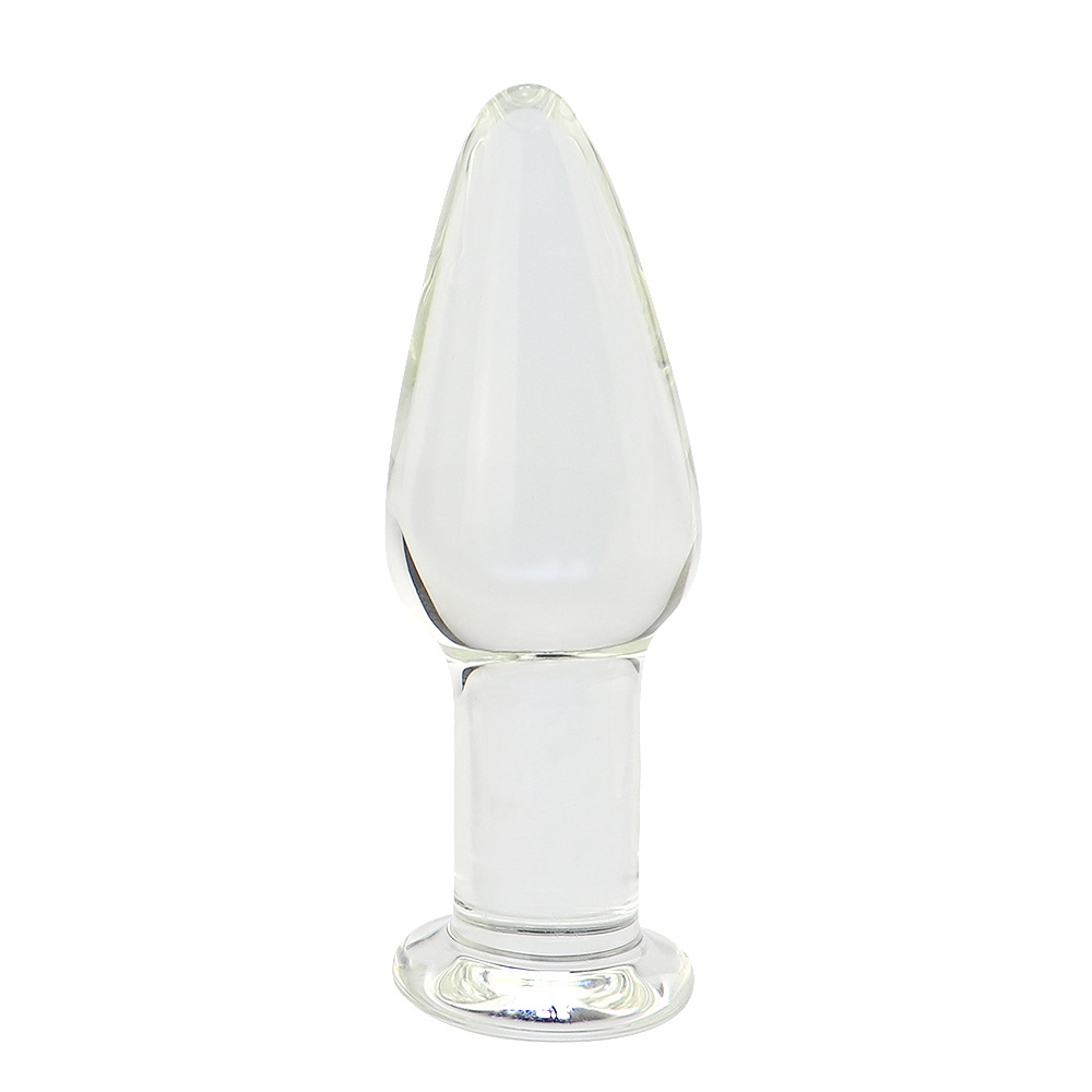 Large Realistic Crystal Glass Dildo Gspot And Anal Pleasure Tool Adult Sex Toy For Women - 2