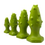 4 Sizes Cactus Anal Plug Prostate Massage Stimulation Sex Toys Thorny Butt Plugs Super Huge Dildo For Anus Dilation - 2