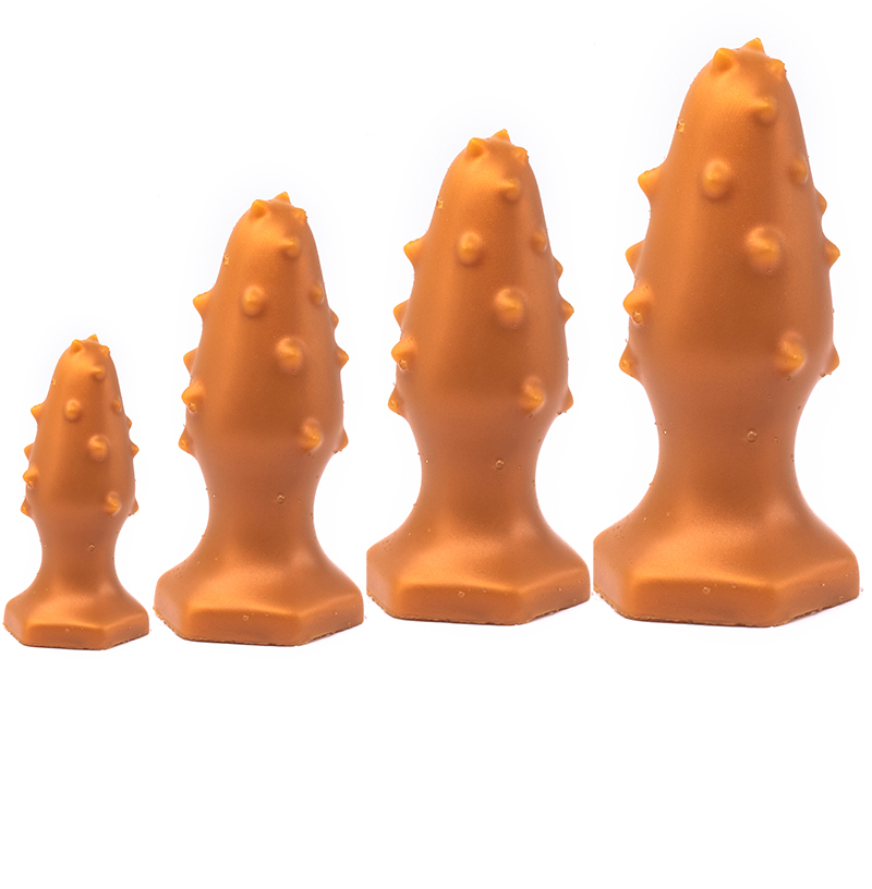 Large Prostate Massage Butt Plug 4 Sizes Of Cactusthemed Anus Dilators Stimulation Toys - 16