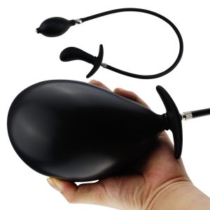 Large Inflatable Anal Plug Huge Big Dildo Pump Penis Expandable Butt Balls Erotic Sex Toys For Adult