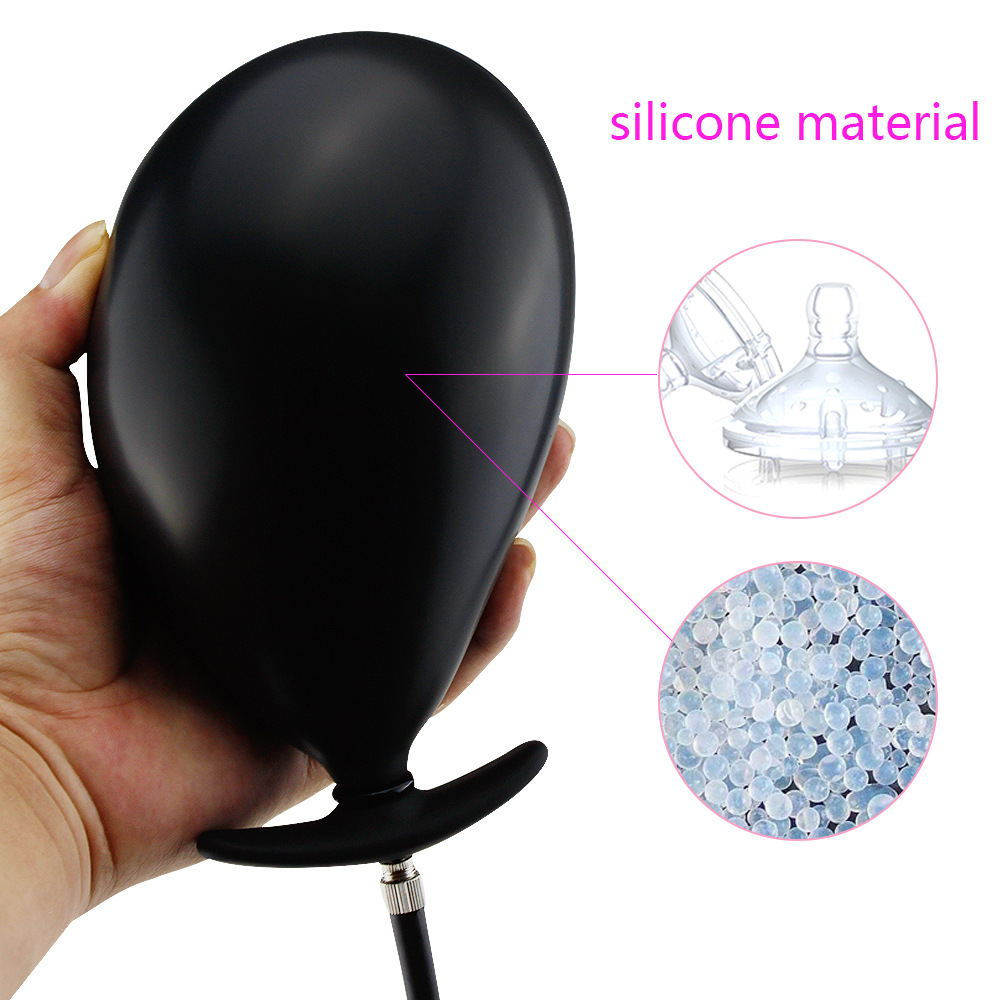Extra Large Inflatable Anal Plug Expandable Dildo Pump Adult Erotic Sex Toy For Ultimate Pleasure - 6