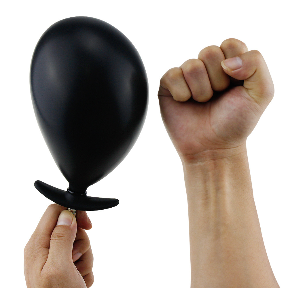 Extra Large Inflatable Anal Plug Expandable Dildo Pump Adult Erotic Sex Toy For Ultimate Pleasure - 2