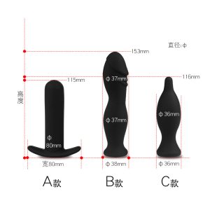 Inflatable Anal Plug Dildo Butt Massager Anus Extender Dilatador Adult Sex Toy For Couples - 2