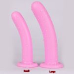 Big Suction Cup Pink Silicone Soft Anal Plug Sexy Toys Smooth Cozy Dildo Butt Plugs Sex For Woman Men Gay Buttplug - 6