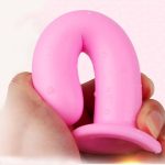 Big Suction Cup Pink Silicone Soft Anal Plug Sexy Toys Smooth Cozy Dildo Butt Plugs Sex For Woman Men Gay Buttplug - 4