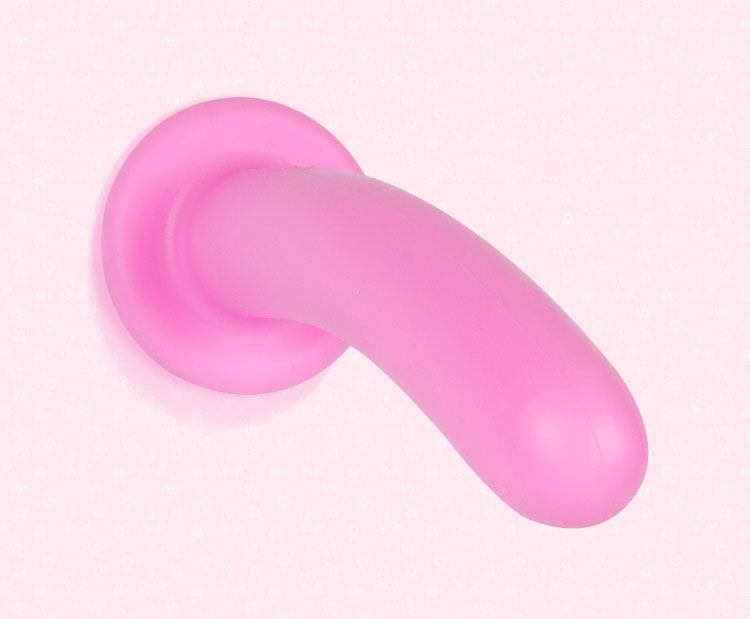 Pink Silicone Anal Plug With Suction Cup Comfortable Smooth Unisex Dildo Sex Toy For Men Women Gay - 6