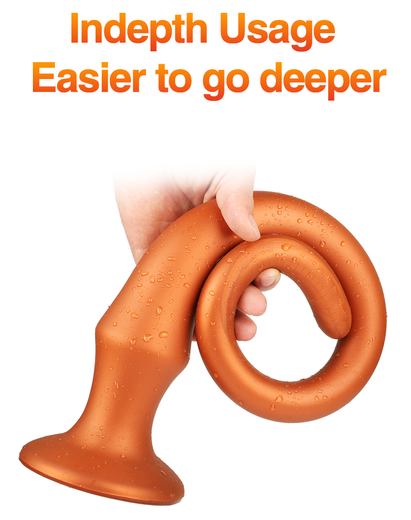 Extra Large Silicone Anal Plug Dildo 40cm Length 30cm Girth Perfect For Gay Men Sensational Butt Massage Extraordinary Sex Toy - 2