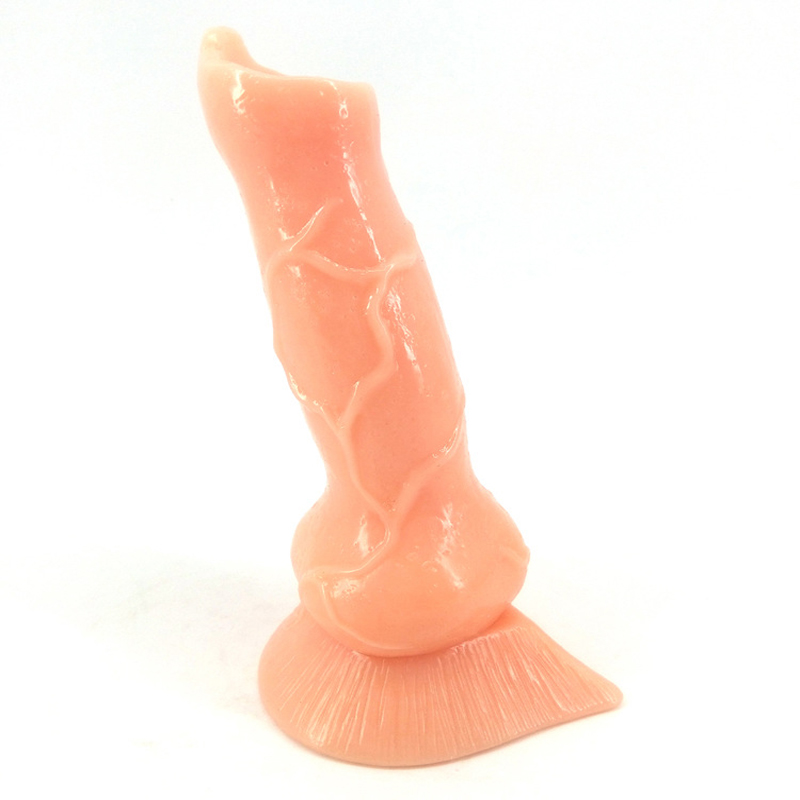 Quality Dog Wolf Anal Dildo Erotic Sex Toy For Men Women Roleplaying Butt Plug - 8