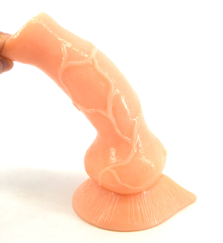 Quality Dog Wolf Anal Dildo Erotic Sex Toy For Men Women Roleplaying Butt Plug - 7