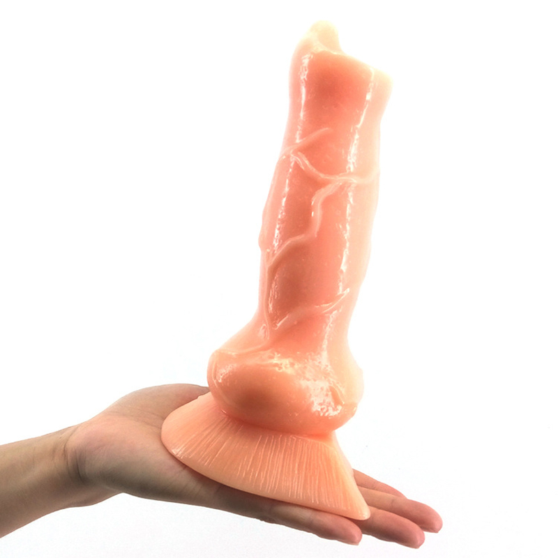 Quality Dog Wolf Anal Dildo Erotic Sex Toy For Men Women Roleplaying Butt Plug - 6