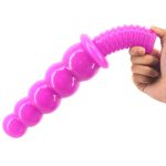 Adult Toys Anal Plug Five Beads Butt With Handle Big Ass Sex Doll Masturbate Flirting Women Men Product Shop - 4