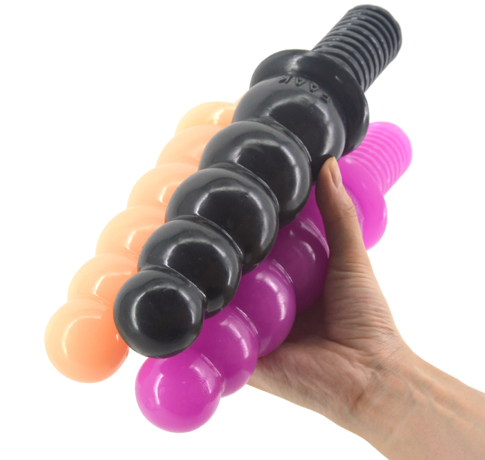 Anal Beads Plug With Handle Unisex Adult Sex Toy For Men Women Big Ass Masturbation Flirting Doll - 9