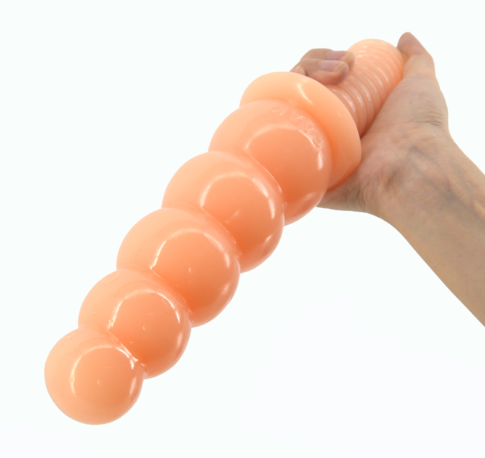 Anal Beads Plug With Handle Unisex Adult Sex Toy For Men Women Big Ass Masturbation Flirting Doll - 8