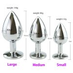 Metal Butt Plug For Women Anal G Spot Stimulator Sex Toys Woman Men Plugs Buttplug Gay Adult Products - 2