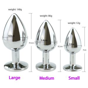 Metal Butt Plug For Women Anal G Spot Stimulator Sex Toys Woman Men Plugs Buttplug Gay Adult Products - 2