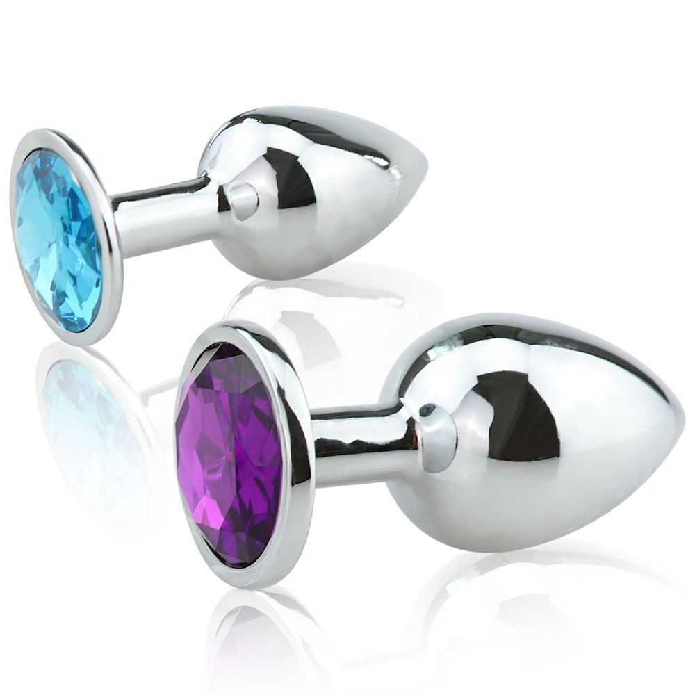 Stainless Steel Butt Plug For Anal Play Gspot Stimulation Adult Sex Toy For Men Women Lgbt - 6