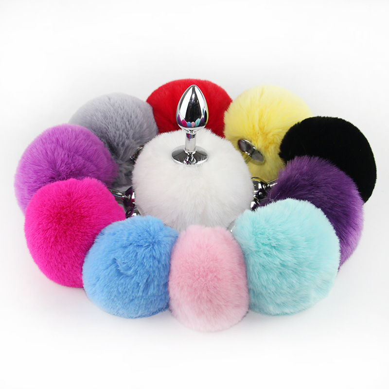 Metal Bunny Tail Anal Plug Erotic Adult Toy For Women And Couples Sexy Rabbit Design - 1