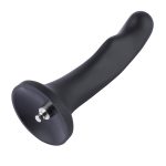 Hismith 18 5cm Silicone Butt Plug With Kliclok Tail For Premium Sex Machine Black Long Toy Anal Toys