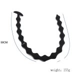 Super Long 58cm Soft Silicone Anal Pull Beads Masturbation Dildo Orgasm Vagina Plug Stimulator Butt Adult Men Women Gay - 6