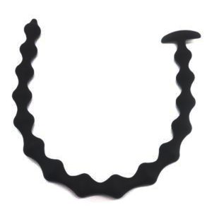 Super Long 58cm Soft Silicone Anal Pull Beads Masturbation Dildo Orgasm Vagina Plug Stimulator Butt Adult Men Women Gay