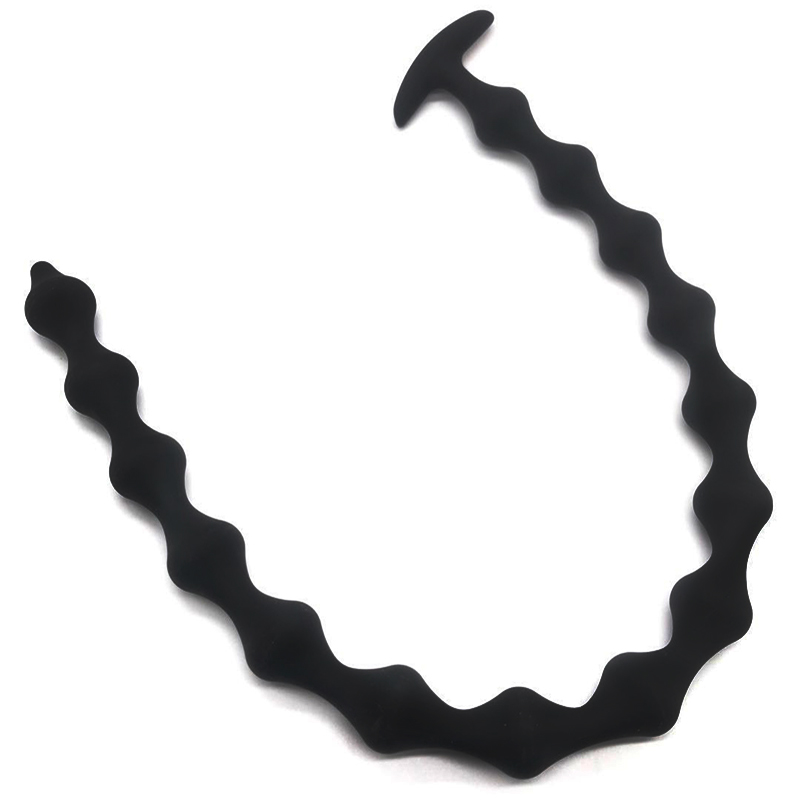 Extra Long 58cm Silicone Anal Beads Flexible Dildo Plug Sexual Stimulator For Adults Men Women Gay - 6