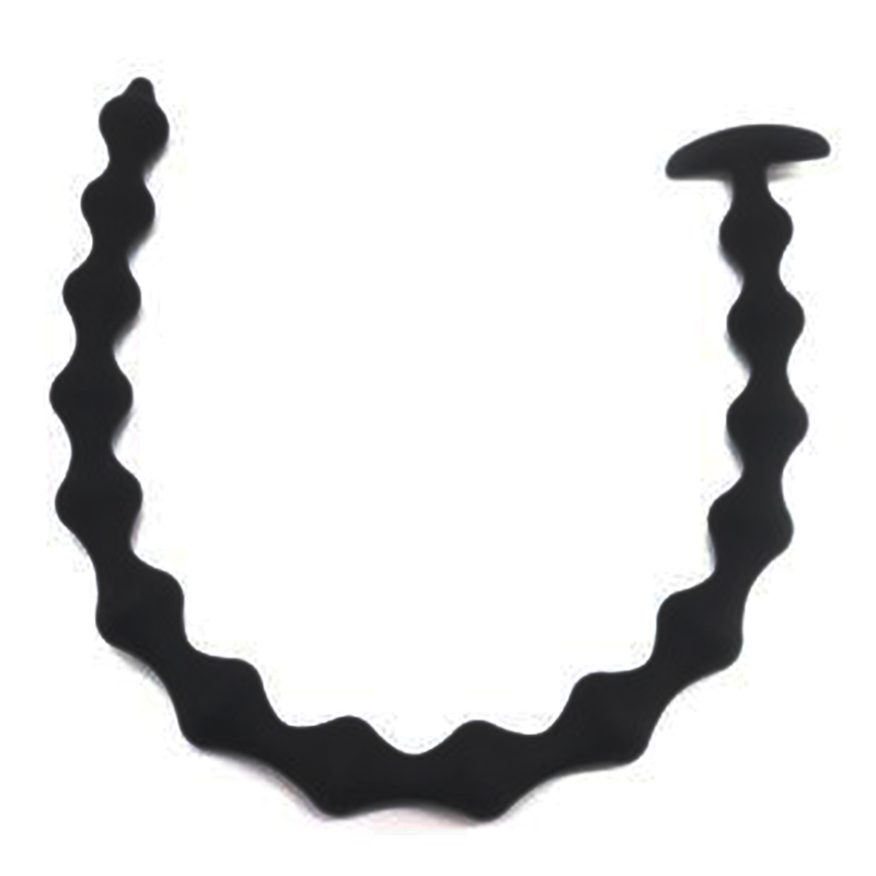 Extra Long 58cm Silicone Anal Beads Flexible Dildo Plug Sexual Stimulator For Adults Men Women Gay - 2