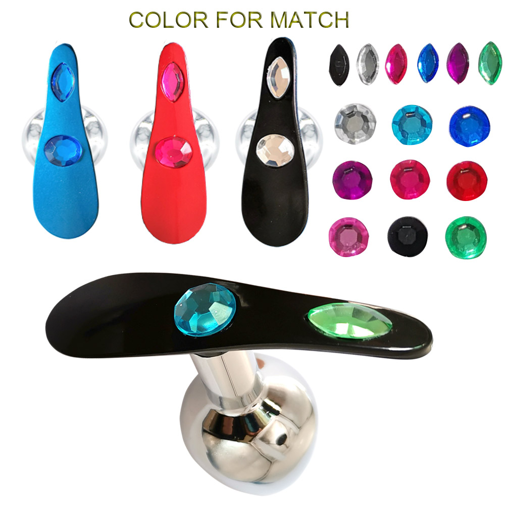 Stainless Steel Anal Plug Jeweled 3 Sizes S M L Ideal For Beginners Men Women Allday Outdoor Wearable Sex Toy - 6