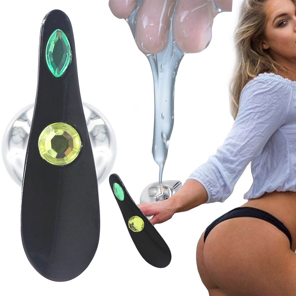 Stainless Steel Anal Plug Jeweled 3 Sizes S M L Ideal For Beginners Men Women Allday Outdoor Wearable Sex Toy - 1